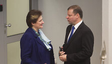 Loreta Graužinienė, Saulius Skvernelis