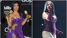 Cardi B pasiry&scaron;kino didžiulę tatuiruotę ant &scaron;launies