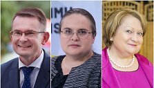 Arūnas Dulkys, Agnė &Scaron;irinskienė ir Liudvika Me&scaron;kauskaitė