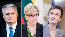 Gitanas Nausėda, Ingrida &Scaron;imonytė, Viktorija Čmilytė-Nielsen