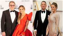 Matthew Broderickas, Sarah Jessica Parker, Tomas Hanksas, Rita Wilson