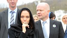 Angelina Jolie ir Williamas Hague