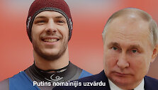 Latvijos rogučių sporto meistras Kristenas Putinas pakeitė pavardę, nes nenorėjo, kad ji asocijuotųsi su karo nusikaltėliu Vladimiru Putinu.