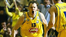 &Scaron;arūnas Jasikevičius su &bdquo;Maccabi&ldquo; mar&scaron;kinėliais