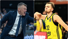 &Scaron;arūnas Jasikevičius ir Artūras Žagaras