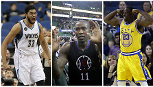 Karlas-Anthony Townsas, Jamalas Crawfordas ir Draymondas Greenas