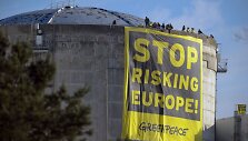 &bdquo;Greenpeace&ldquo; aktyvistai įsibrovė į Fesenheimo atominės elektrinės kompleksą rytų Prancūzijoje
