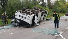 Autobuso avarija Raseinių rajone