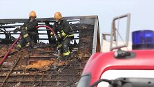 VIDEO kadras: Vilniuje degė medinis namas