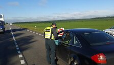 Kauno ir Panevėžio policijos reidas Panevėžio rajone