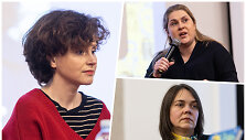 Lina &Scaron;lipavičiūtė-Černiauskienė, Dovilė Filmanavičiūtė bei Audronė Macijauskienė