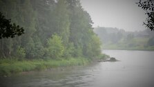 Nemunas ties Druskininkais per liūtį