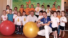 Virgilijus Alekna apsilankė Vilniaus specialiajame lop&scaron;elyje-darželyje.