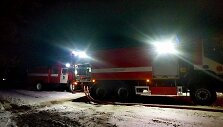 Gaisras Varėnos Vytauto gatvėje 