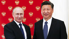 Vladimiras Putinas ir Xi Jinpingas