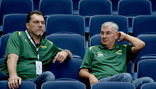 Jonas Kazlauskas ir Arvydas Sabonis