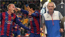 Buvęs &bdquo;Barcelona&ldquo; žaidėjas Jeremy Mathieu dirba sporto prekių parduotuvėje