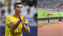 Cristiano Ronaldo nokautavo rungtynių operatorių