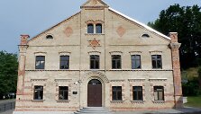 Vakarų fasadas po tvarkybos darbų