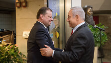 Saulius Skvernelis susitiko su Izraelio premjeru Benjaminu Netanyahu