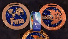 Kazanėje vyksiančio 2015 metų Pasaulio vandens sporto čempionato medalių pristatymas