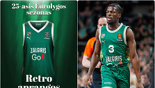 &bdquo;Žalgiris&ldquo; žais su retro aprangomis