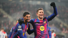 Marcusas Rashfordas (kairėje) ir Robertas Lewandowskis (de&scaron;inėje)