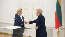 Angelika Viets ir Dalia Grybauskaitė