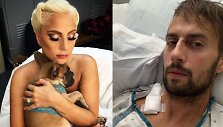 Lady Gaga su savo &scaron;unimi, Ryanas Fischeris