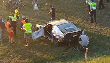 &bdquo;Drifto&ldquo; varžybose &bdquo;Aurum 1006 km lenktynėse&ldquo; &ndash; stipri &bdquo;Nissan&ldquo; avarija