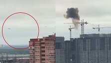 Dronai atakuoja Maskvą