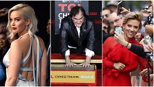  Jennifer Lawrence, Tarantino ir Scarlett Johanson / Fotokoliažas