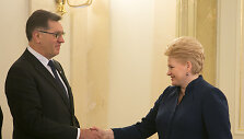 Dalia Grybauskaitė ir Algirdas Butkevičius