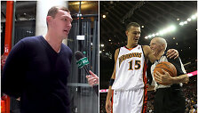 Andris Biedrinis apsilankė &bdquo;Žalgirio&ldquo; rungtynėse