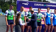 Lietuvos irkluotojai Europos čempionate Glazge i&scaron;kovojo sidabrą.