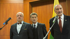 Lietuvos, Lenkijos ir Ukrainos brigados &scaron;tabo aktyvavimo ceremonija