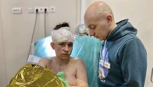Ukrainietė Olga, savo kūdikį apsaugojusi per ap&scaron;audymą
