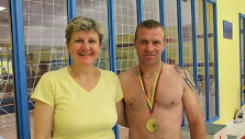 Apdovanojimus žmonėms su transplantuotais organais įteikė žymi Lietuvos plaukikė, olimpinė čempionė ir rekordininkė Lina Kačiu&scaron;ytė.