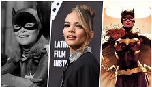 Koliaže - pirmoji &bdquo;Batgirl&ldquo; aktorė Yvonne Craig, &scaron;įmet turėjusi pasirodyti Leslie Grace ir &bdquo;Batgirl&ldquo; iliustracija