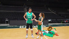 Donatas Motiejūnas ir Dalia Belickaitė