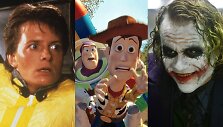 Kadrai i&scaron; filmų &bdquo;Atgal į ateitį&ldquo;, &bdquo;Žaislų istorija&ldquo; ir &bdquo;Tamsos riteris&ldquo;