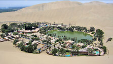 Huakačina oazė Peru