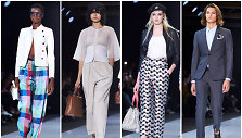 &bdquo;Emporio Armani&ldquo; 2018 m. pavasario ir vasaros kolekcijos modeliai