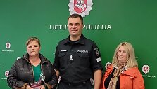 Už kilnų poelgį apdovanotos moterys