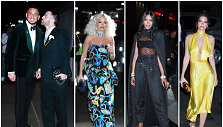 I&scaron; kairės Marcas Jacobsas ir Charly Defrancesco, Rita Ora, Naomi Campbell, Emily Ratajkowski