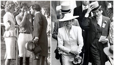 Princesė Diana, princas Charlesas ir Oliveris Hoare'as 1986 metais