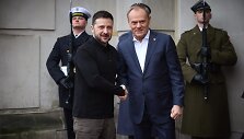 Volodymyras Zelenskis ir Donaldas Tuskas