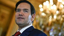 JAV valstybės sekretorius Marco Rubio / JULIEN DE ROSA / AFP