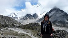 Aistės Strazdaitės kelionės į Nepalą akimirka