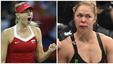 Marija &Scaron;arapova ir Ronda Rousey